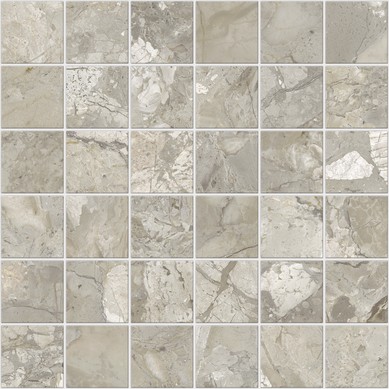 Ashen Grey Nat Mos 5X5 30X30