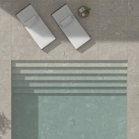 Ashen Grey Solid 2Cm 50X100