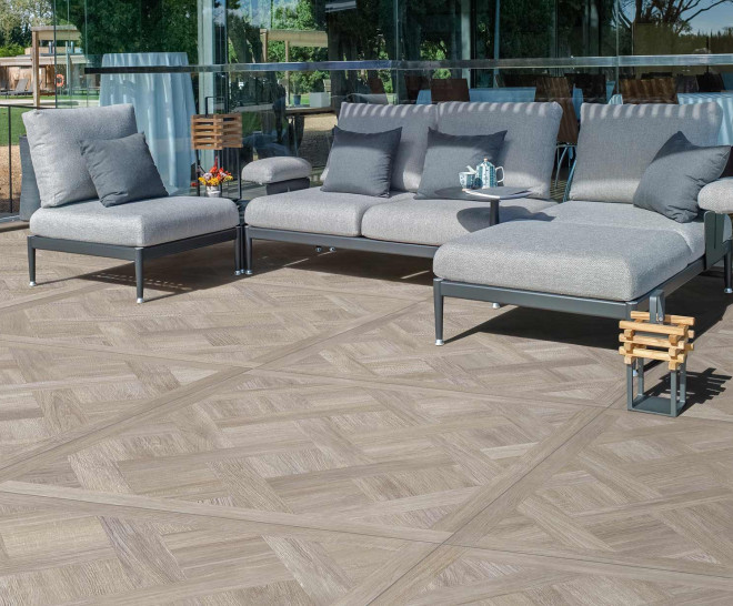 Intarsio Beige Natural 100X100