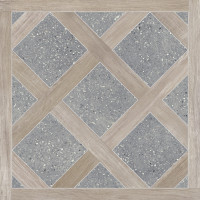 Intarsio Grey Natural 60X60