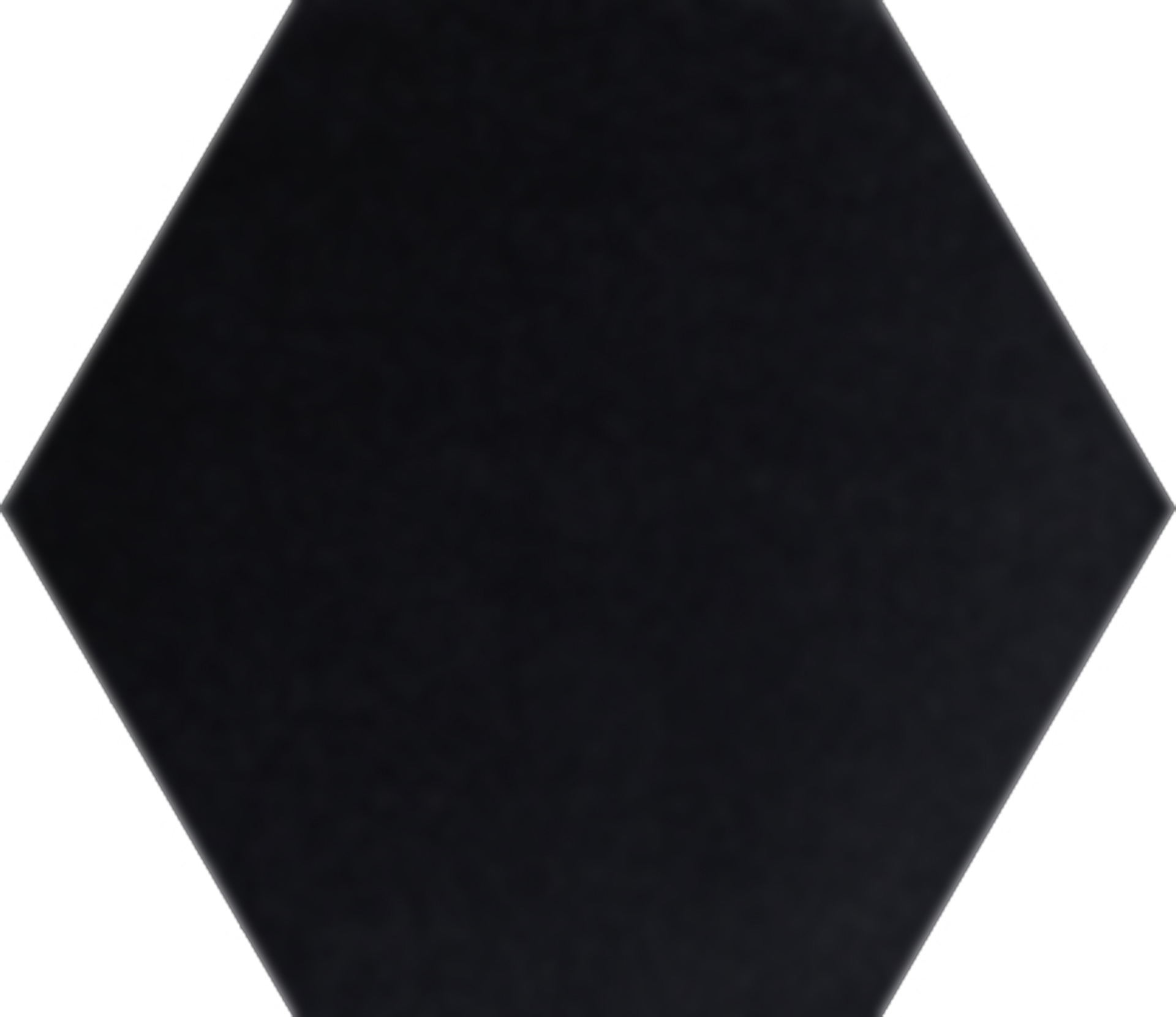 Intuition Black Natural Hexagon Hex 25X30