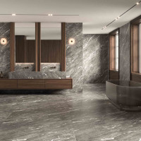 Marble Cardinale Grey 3D Natural 120X280