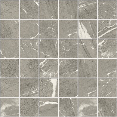 Marble Cardinale Grey Nat Mos 5X5 30X30