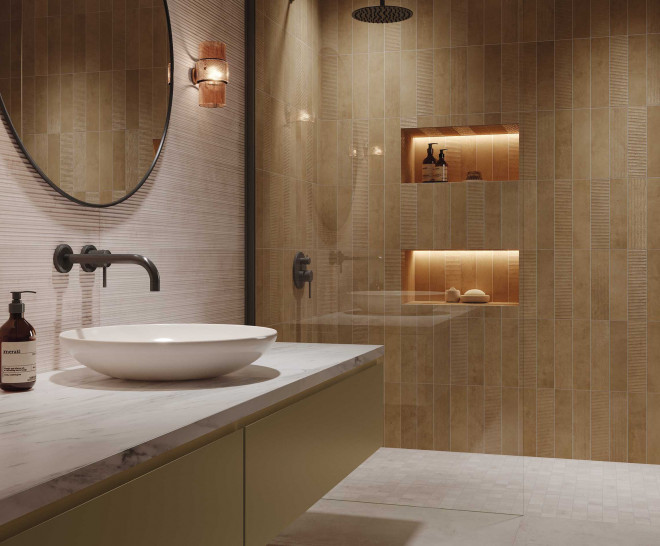 Nexo Ivory Rigato 30X100