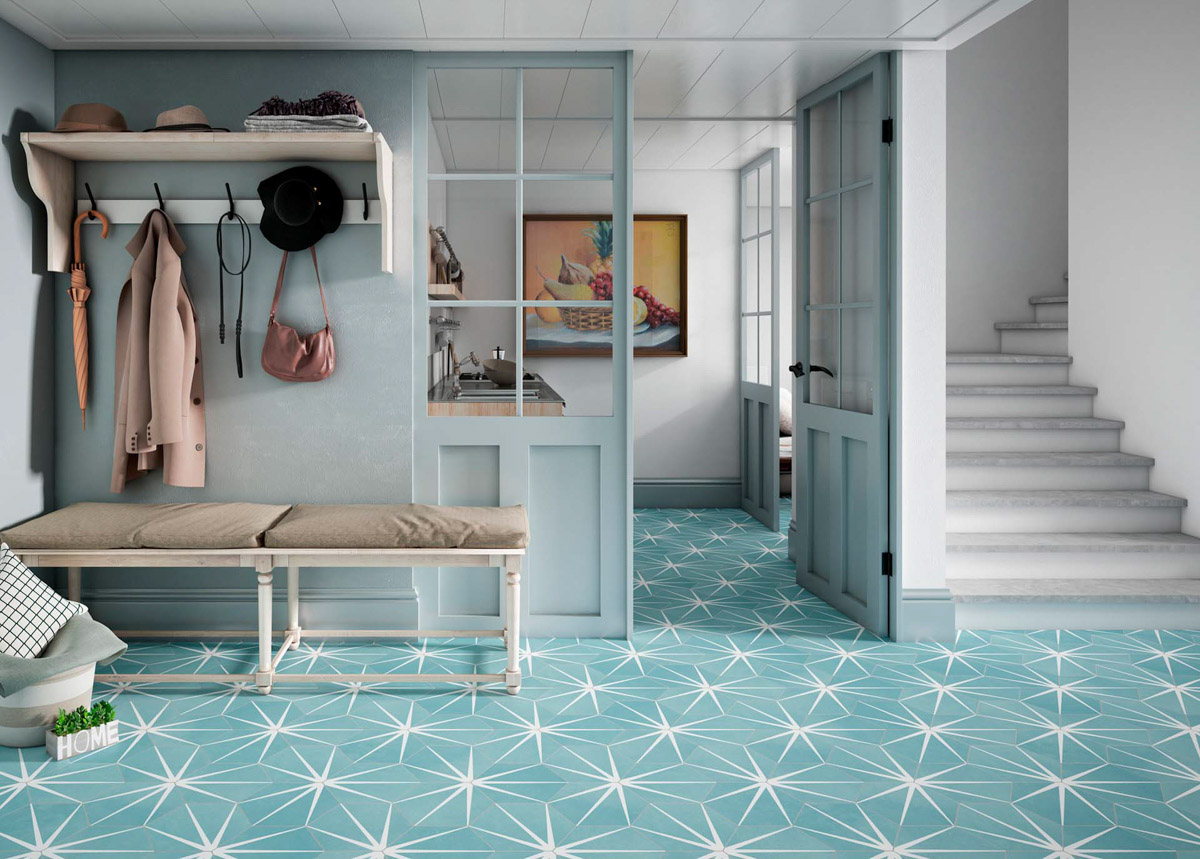 Casas mediterráneas, ideas de porcelánicos para decoración