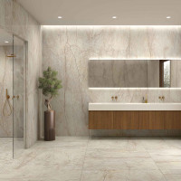 Wild Forest Ivory 3D Silk 120X280
